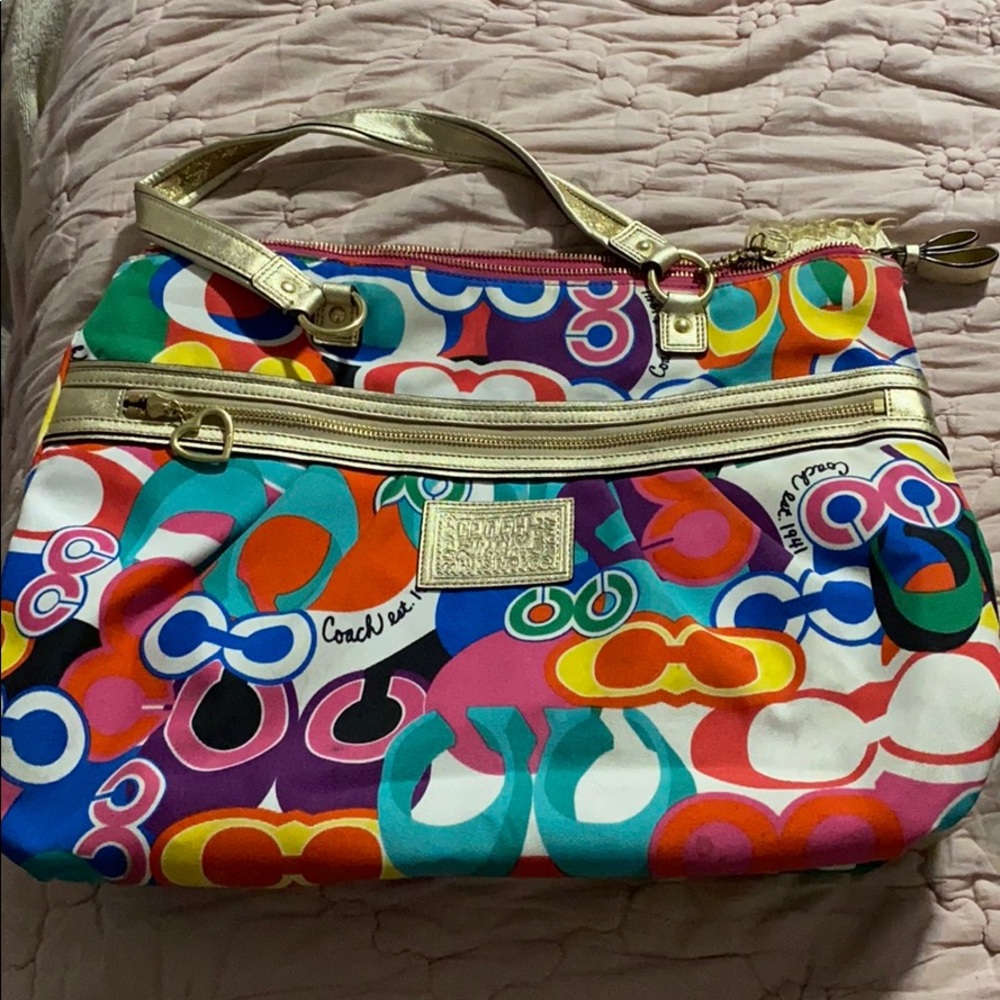 Coach poppy handbag
